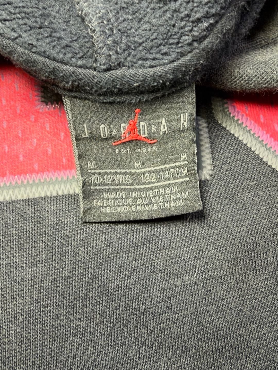 Youth Jordan 23 Hoodie Black 12