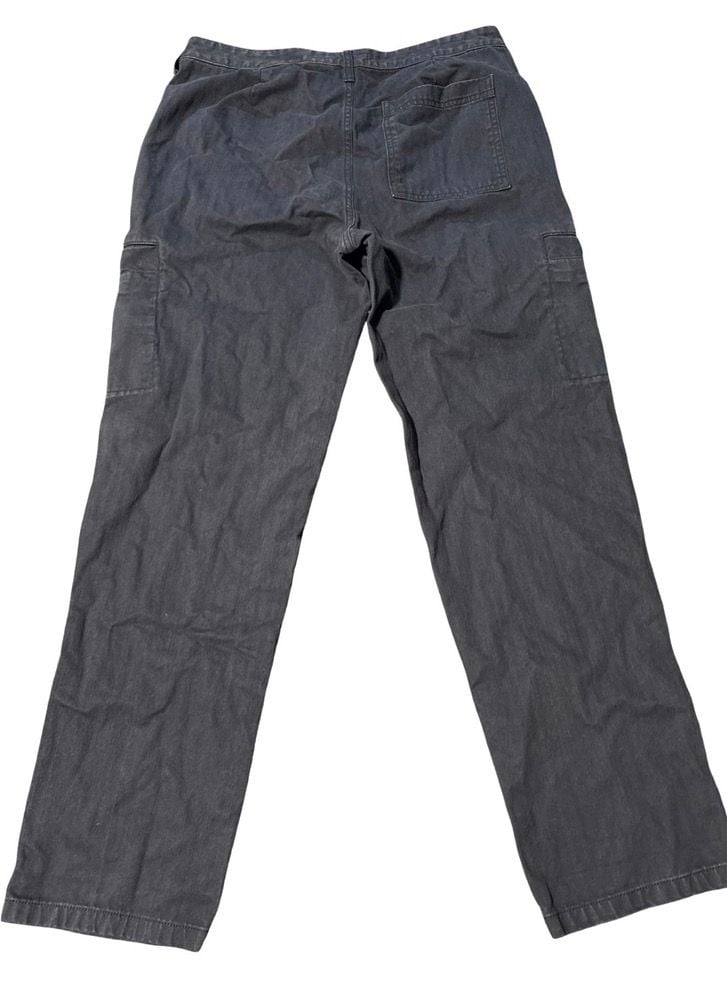 Everlane Men’s 38 Navy Blue Organic Cotton Cargo Pants Utility Straight Leg 6