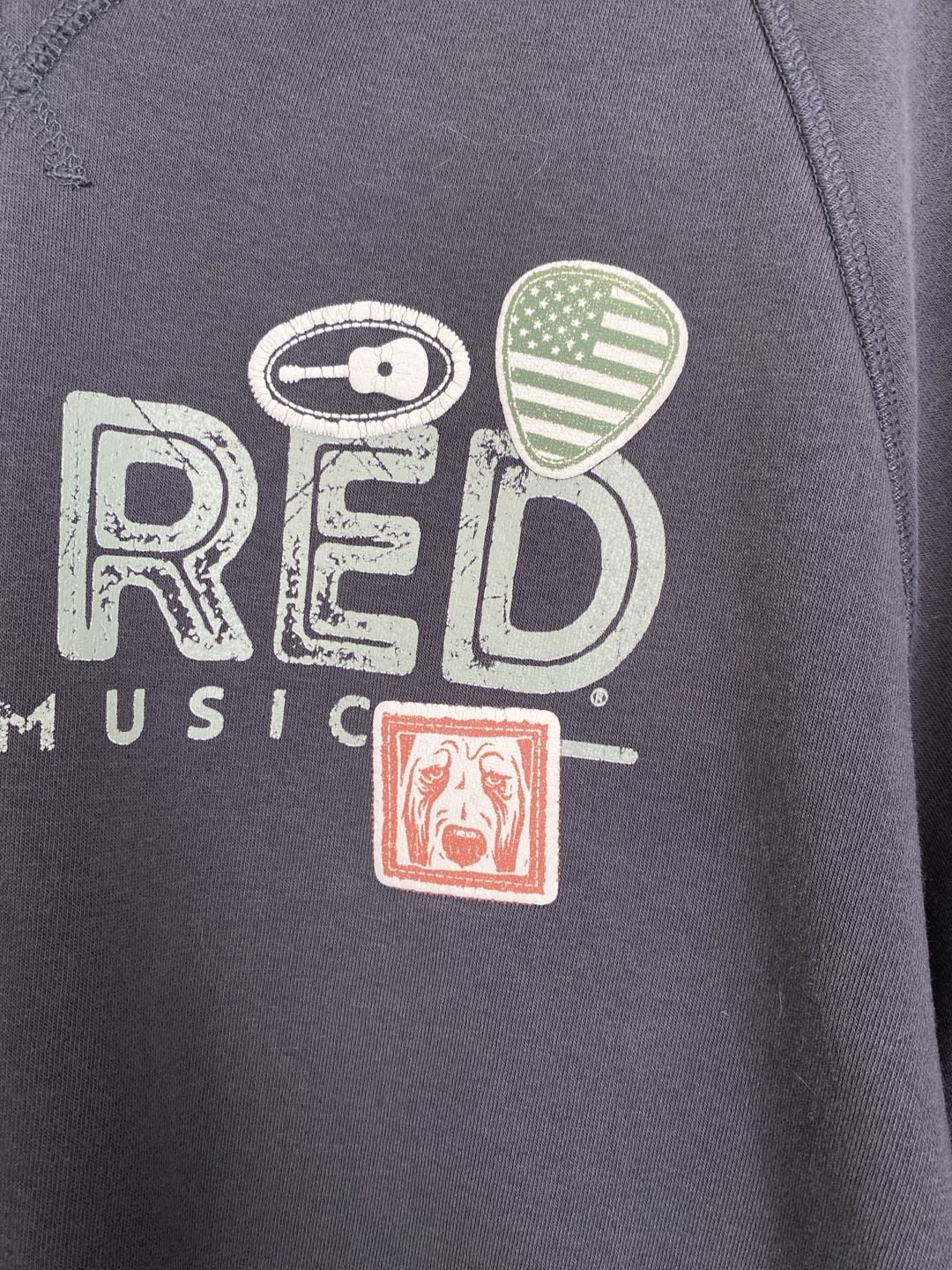 Ole Red Live Music Sweatshirt Size XL Charcoal Grey Graphic Crewneck 3