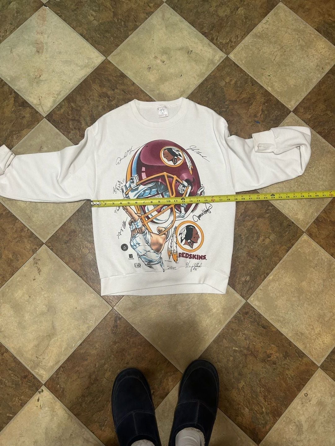 Delta Washington Redskins Sweatshirt Size L Vintage 1986 6