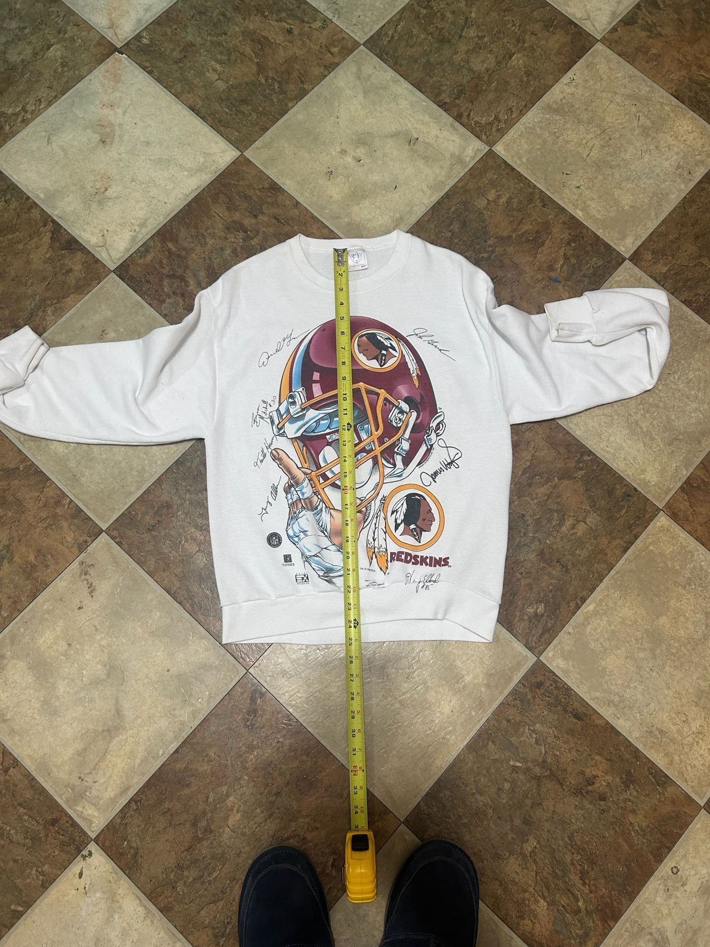 Delta Washington Redskins Sweatshirt Size L Vintage 1986 5