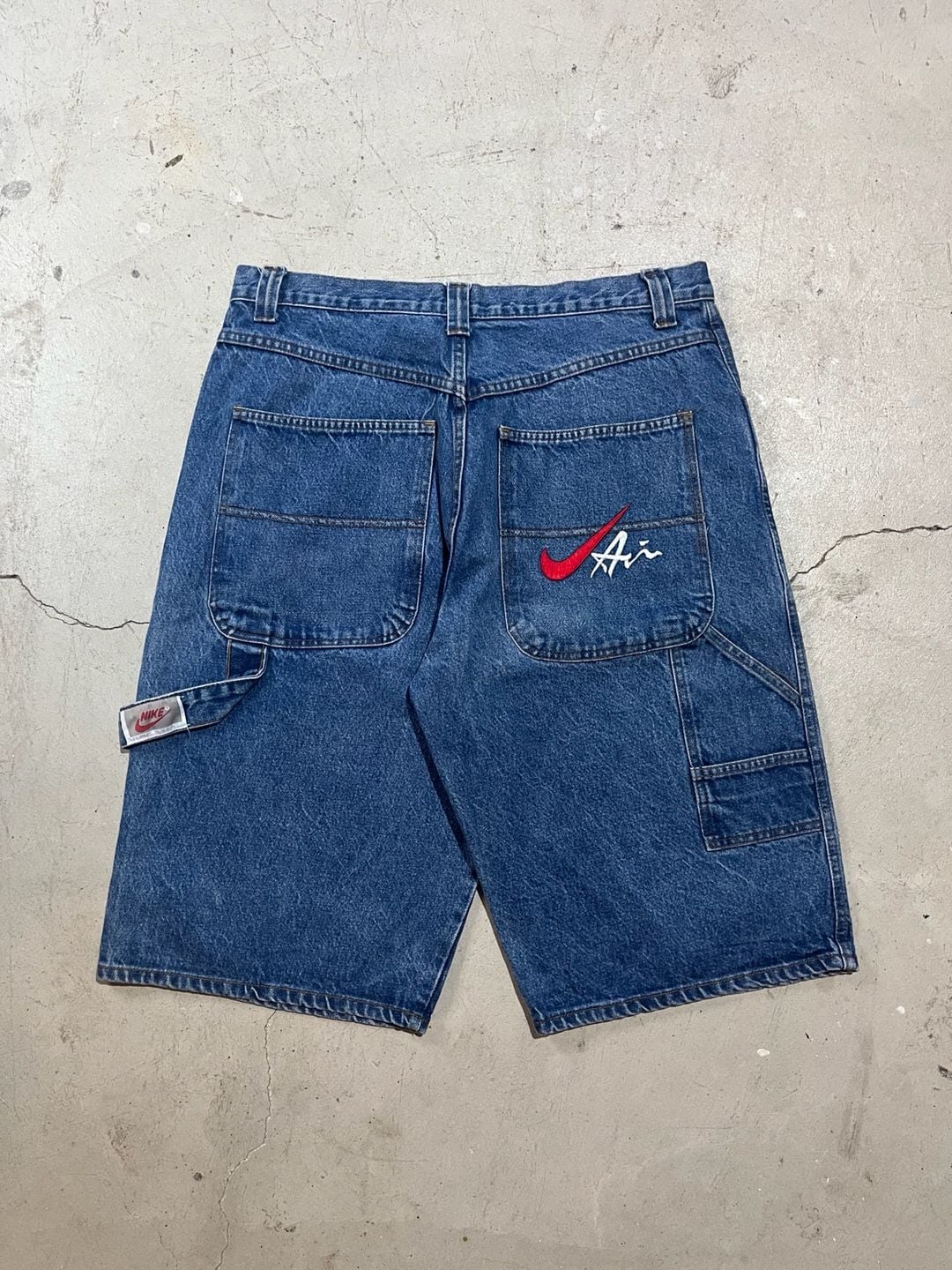 90’s Nike Air Denim Carpenter Shorts 2
