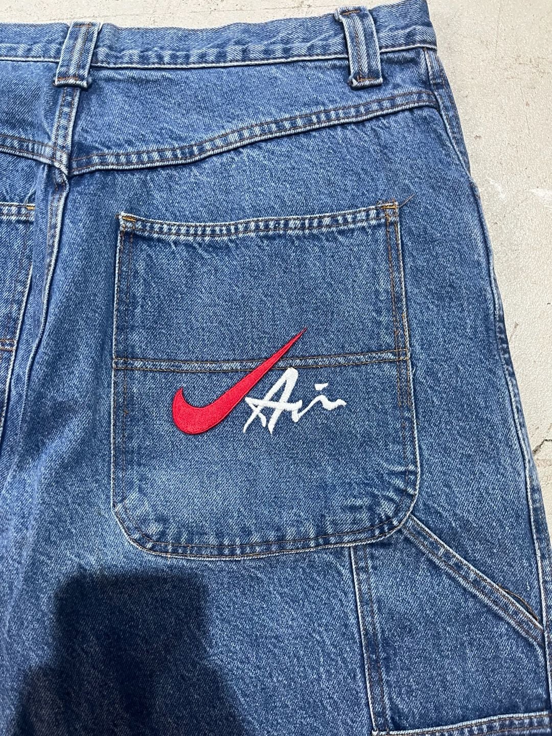 90’s Nike Air Denim Carpenter Shorts 3