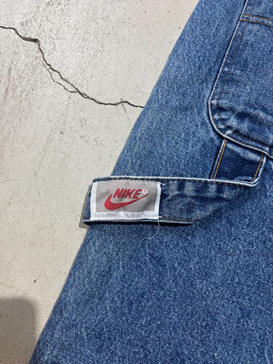 90’s Nike Air Denim Carpenter Shorts 4