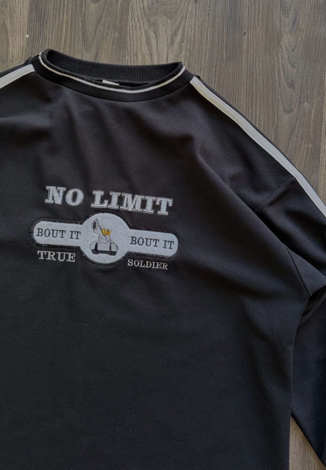 Vintage 90s No Limit Records Master P True Soldier Long Sleeve Hip Hop 3