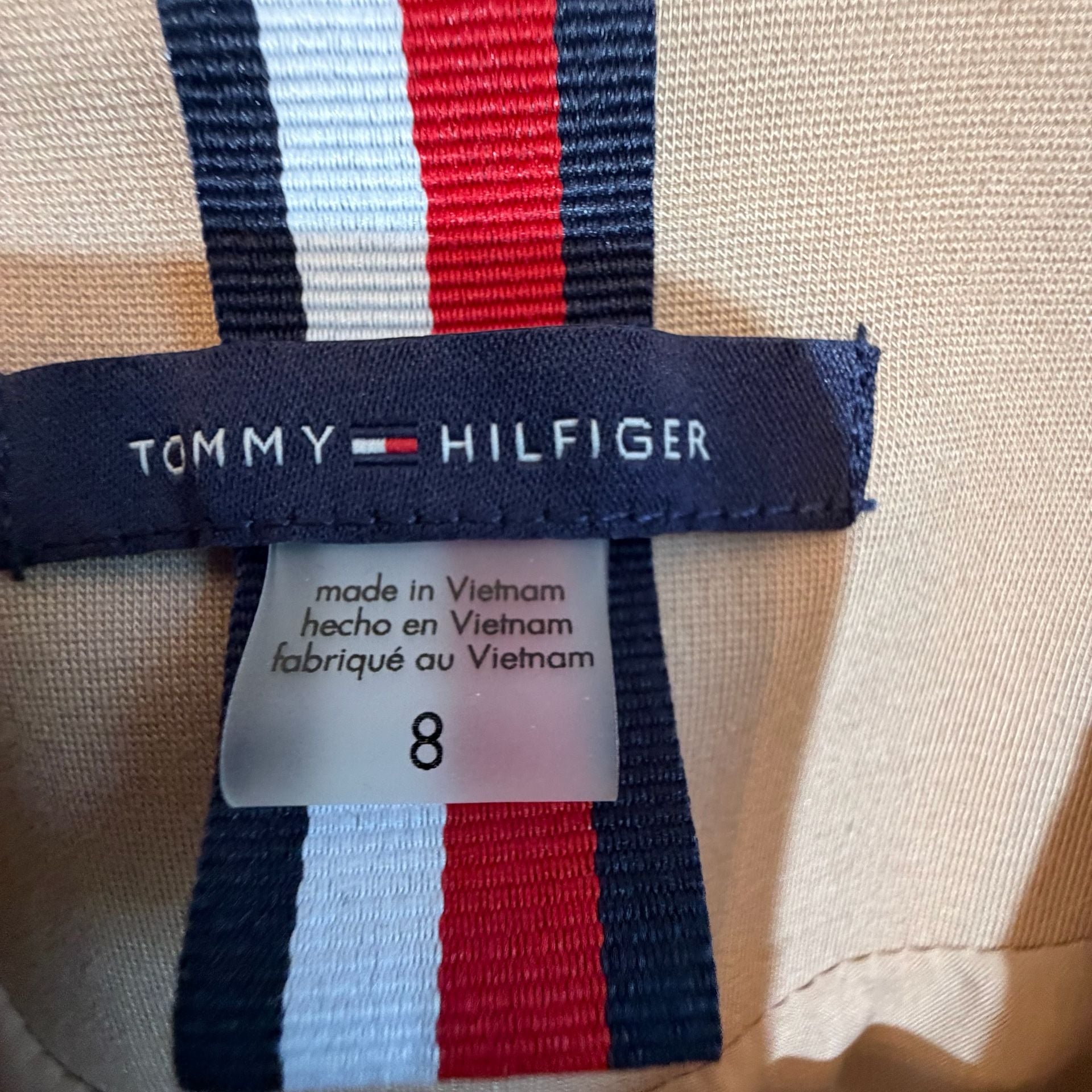 Tommy Hilfiger Tailored Blazer Size 8 Camel Tan Single Button Jacket 5