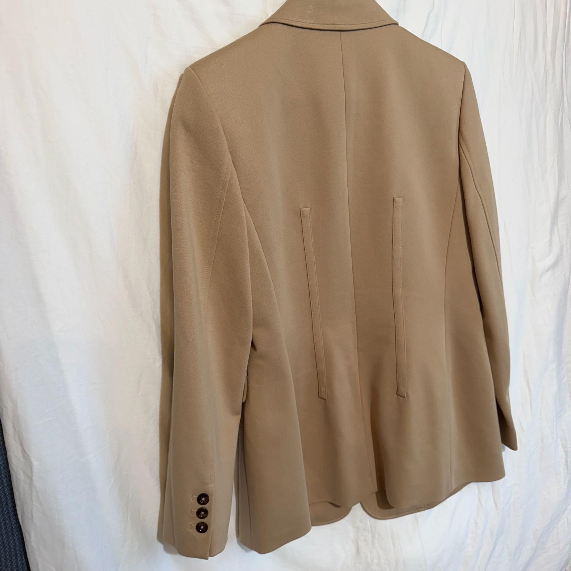 Tommy Hilfiger Tailored Blazer Size 8 Camel Tan Single Button Jacket 8