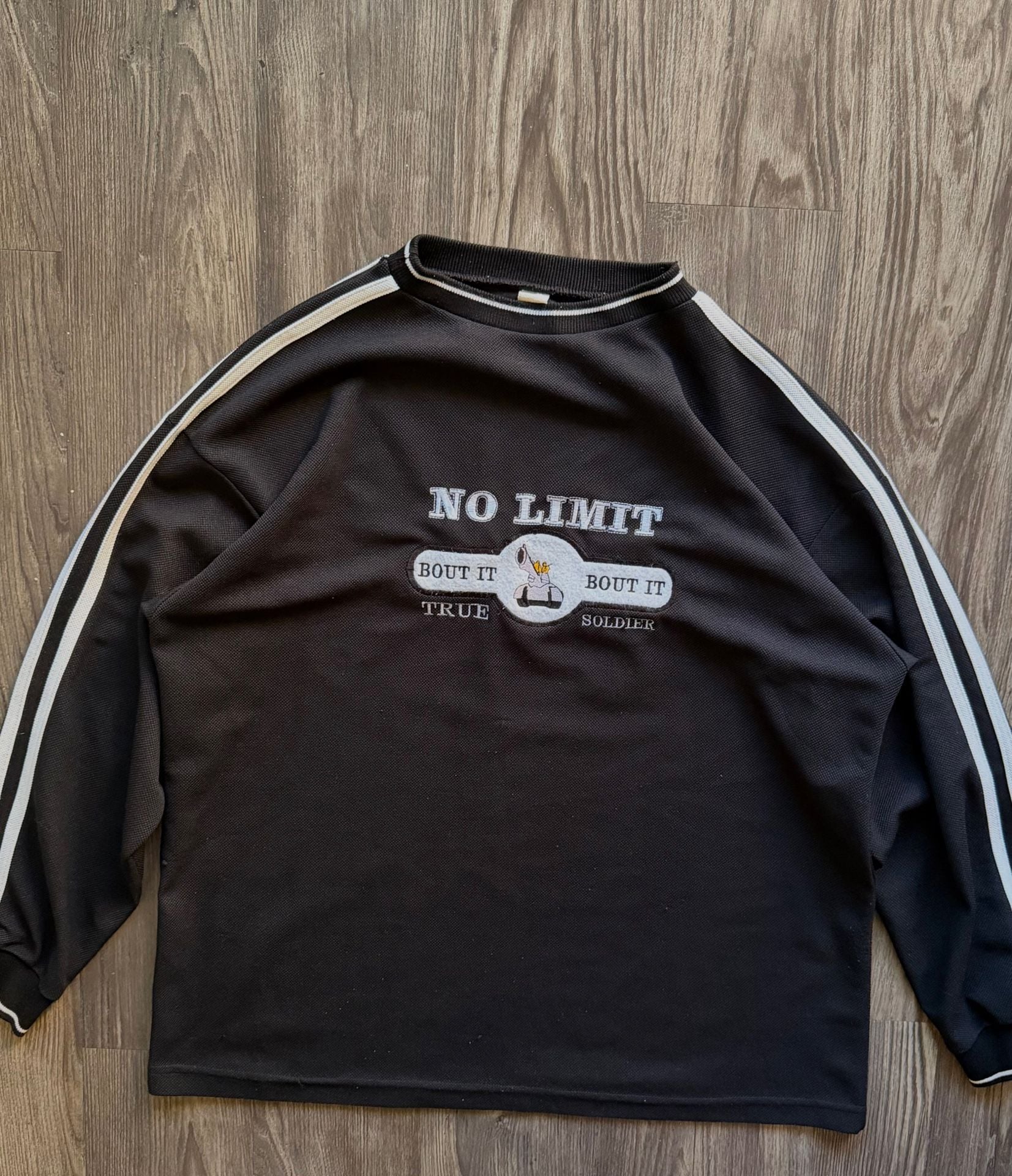 Vintage 90s No Limit Records Master P True Soldier Long Sleeve Hip Hop 11
