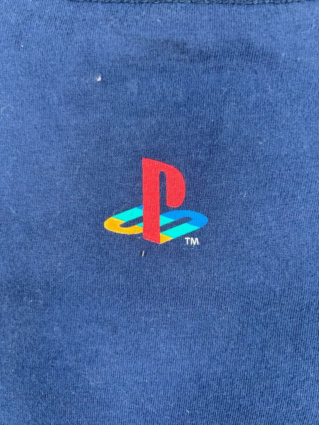 PlayStation Long Sleeve T-Shirt Blue 11