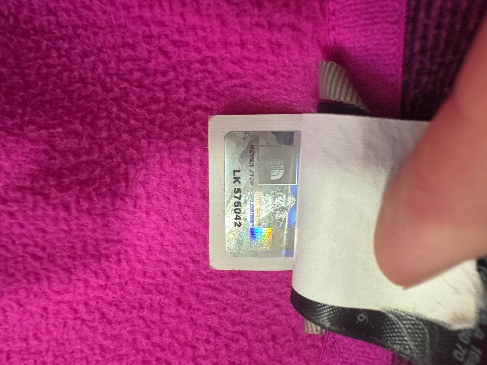 The North Face Glacier 1/4 Zip Fleece Size S Pink Pullover 9