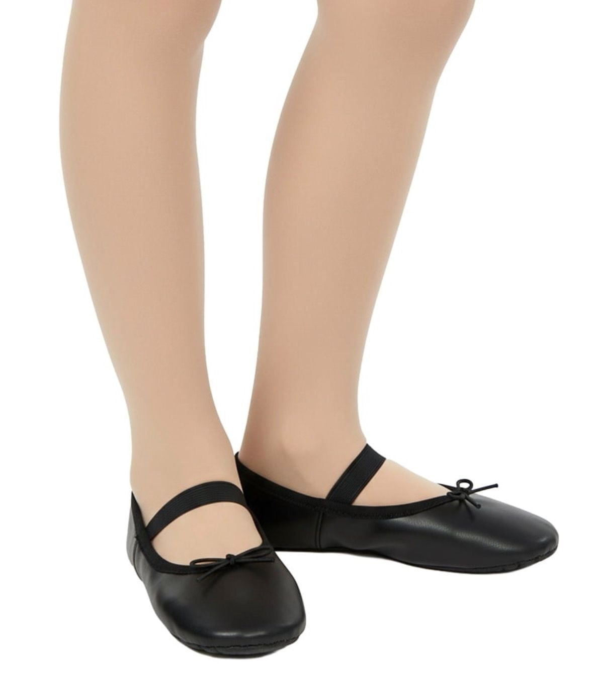 Justice Ballet Flats Black size 9 2
