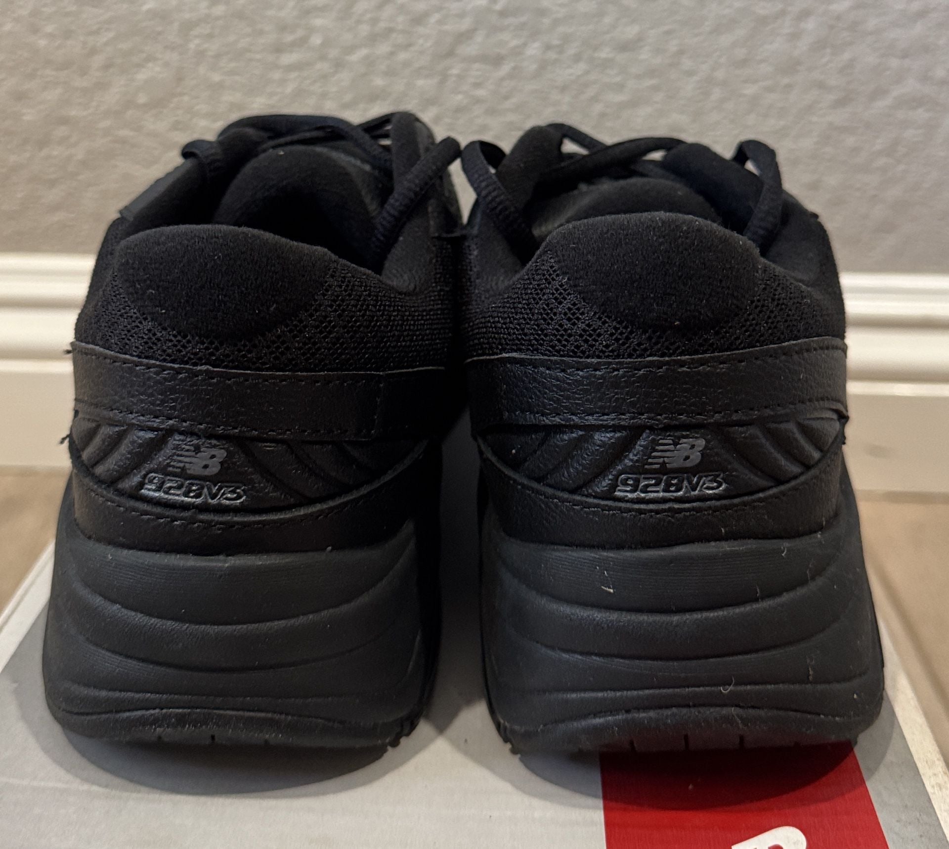 Brand New women Shoes New Balance 928v3 Size 8.5 Black Leather Walking Shoes 3