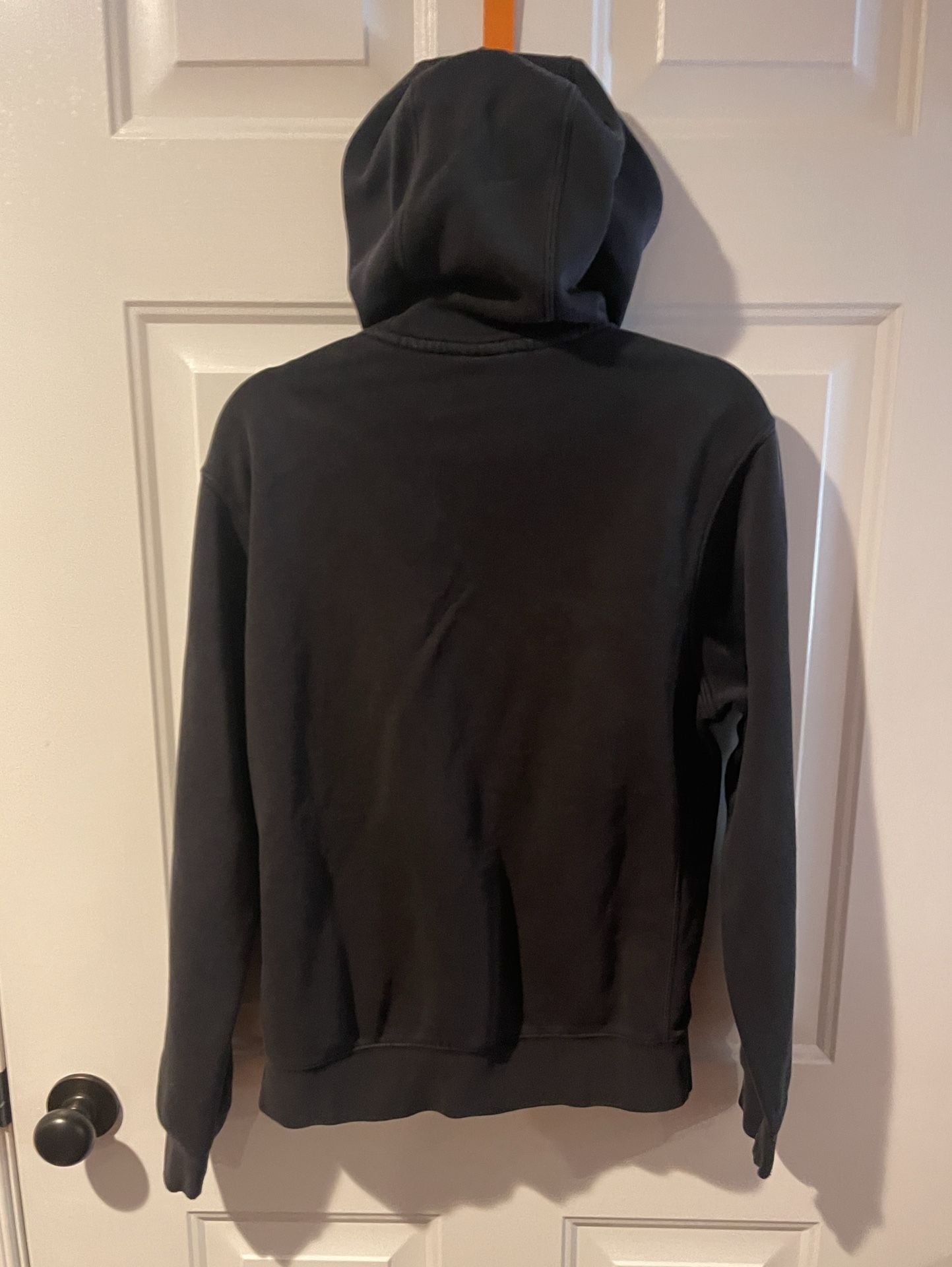 Nike Full Zip Hoodie Size XS Black Embroidered Swoosh 7