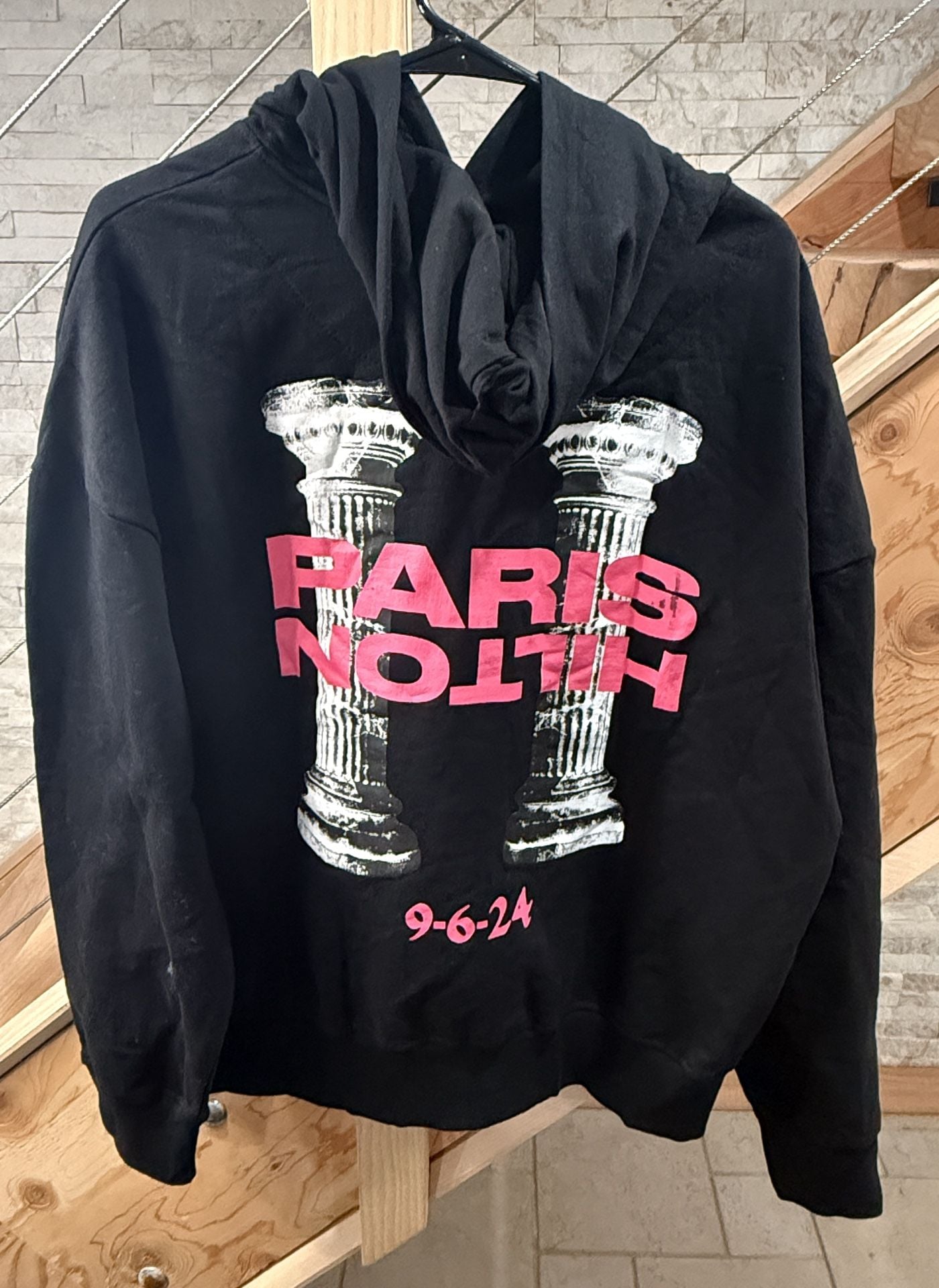 Paris Hilton Infinite Icon Tour Hoodie Black 4