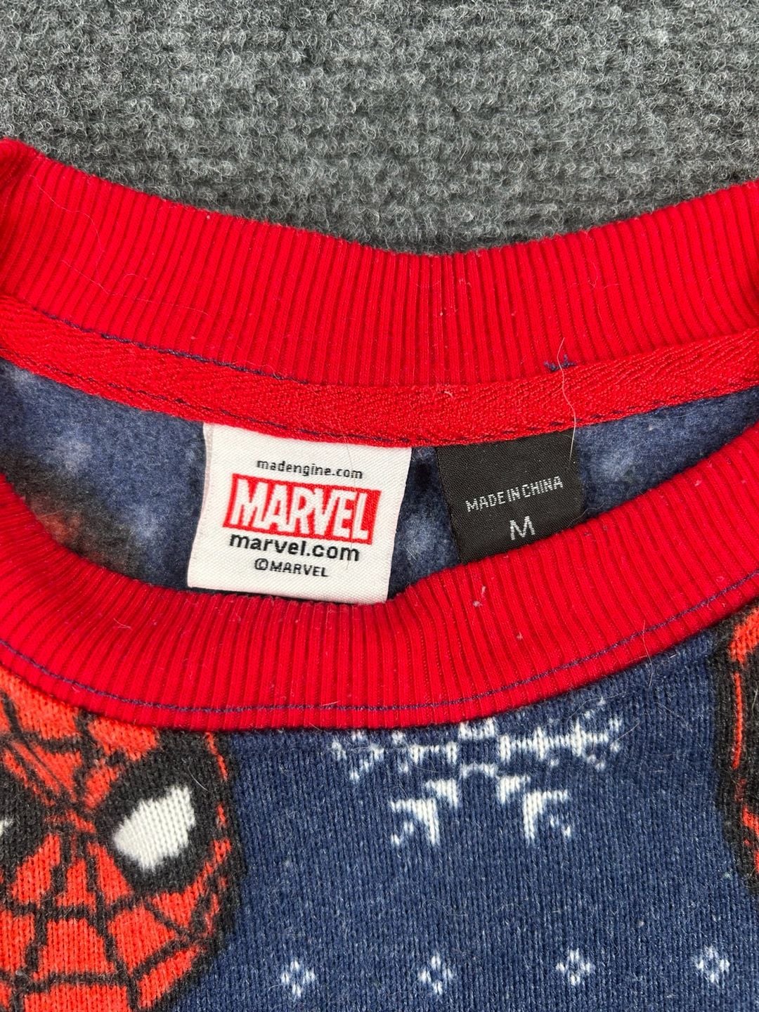 Marvel Xmas Sweater. 1970's/80's Marvel Characters. Ugly Christmas Sweater 3