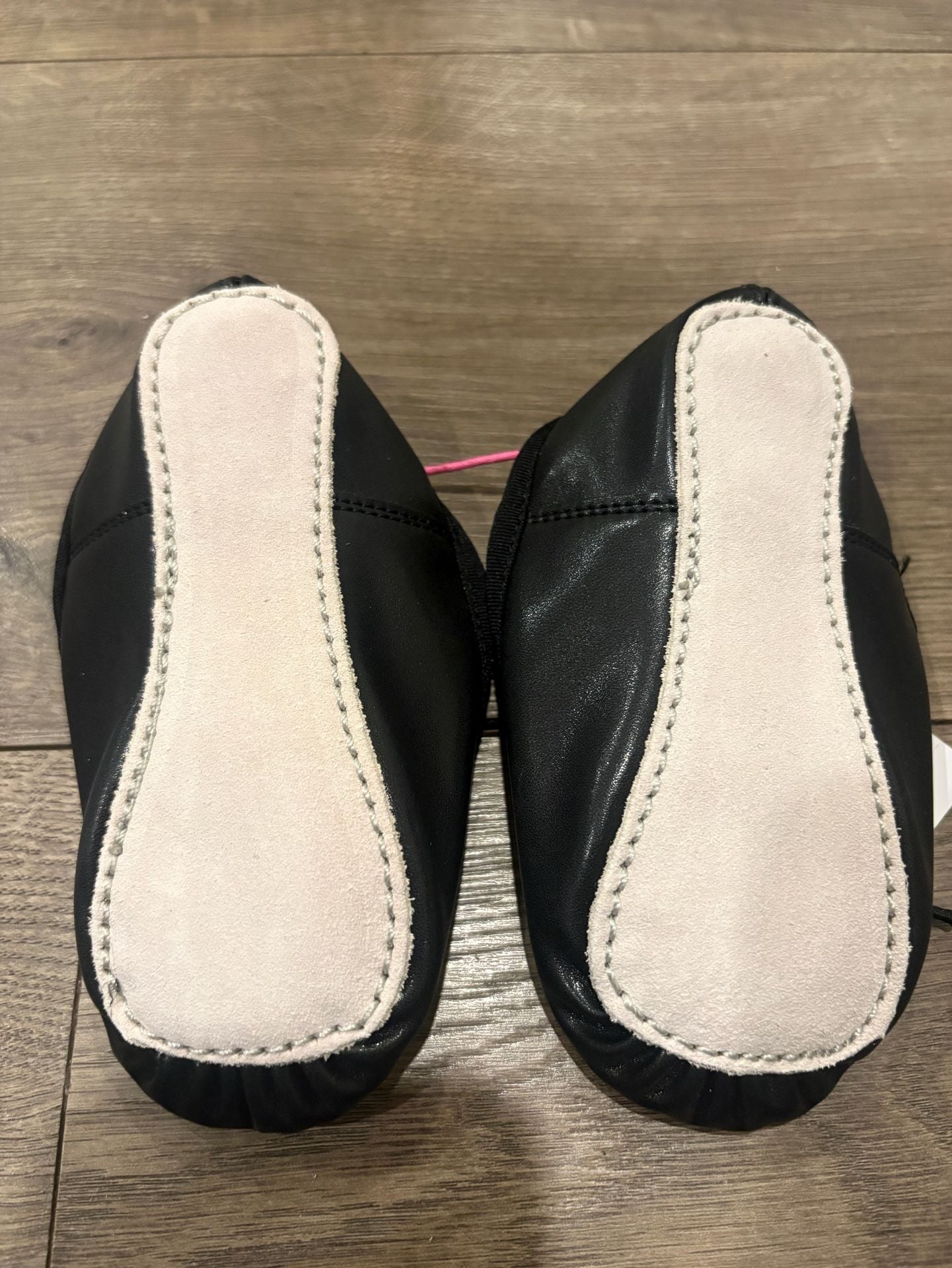 Justice Ballet Flats Black size 9 8