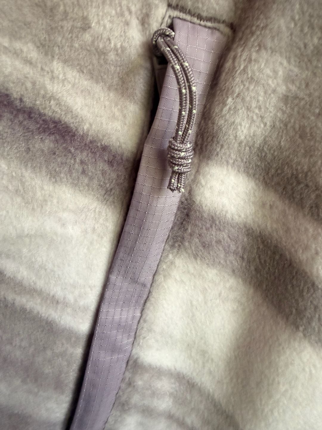 Madhappy Columbia Fleece Hoodie Gray Purple Tie Dye 15
