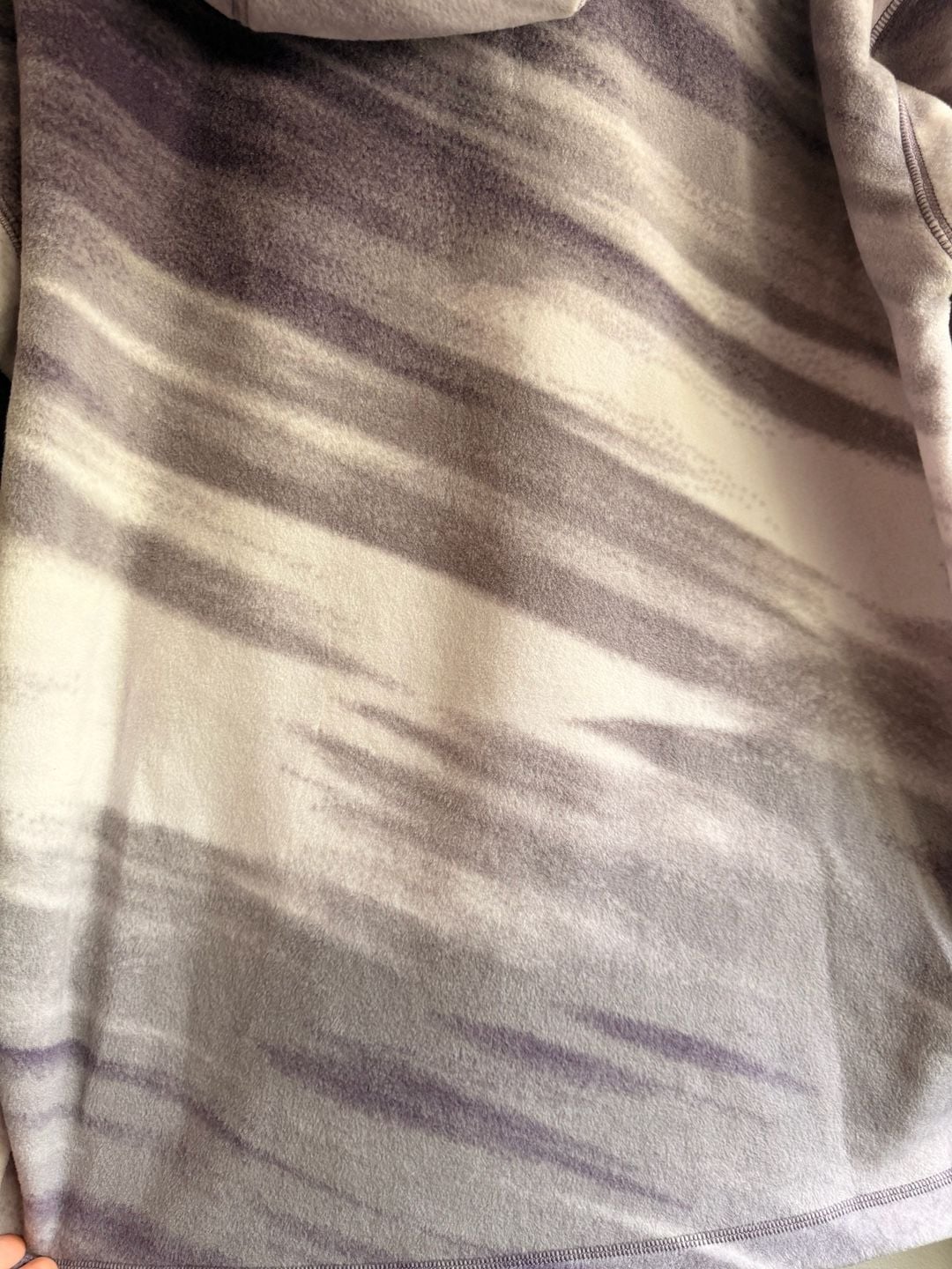 Madhappy Columbia Fleece Hoodie Gray Purple Tie Dye 18