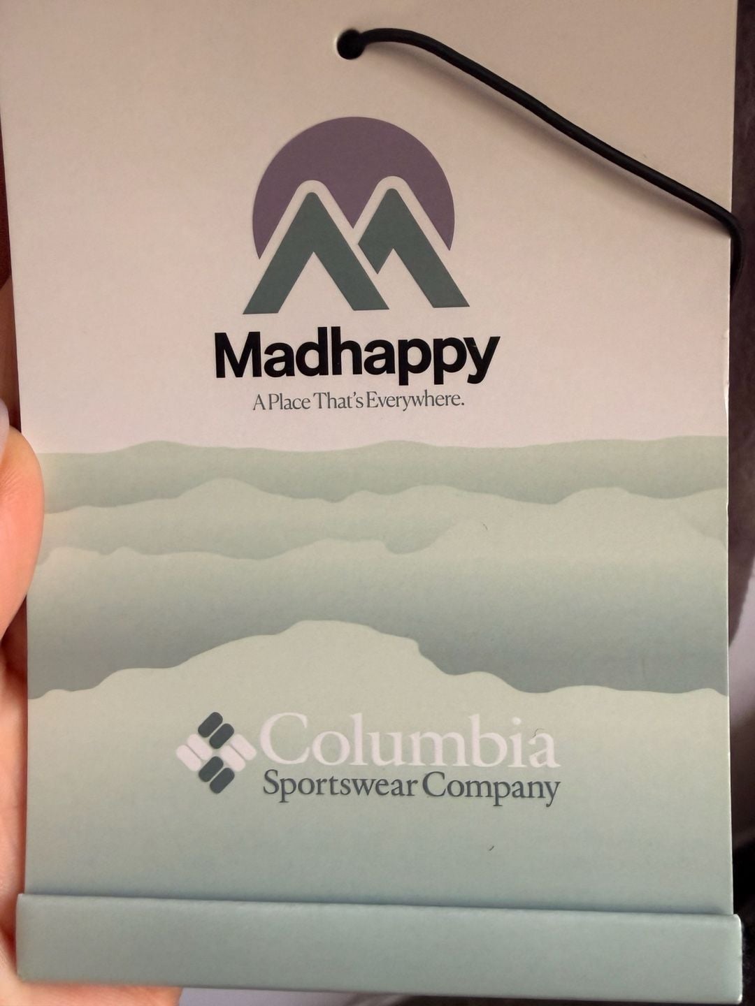Madhappy Columbia Fleece Hoodie Gray Purple Tie Dye 19