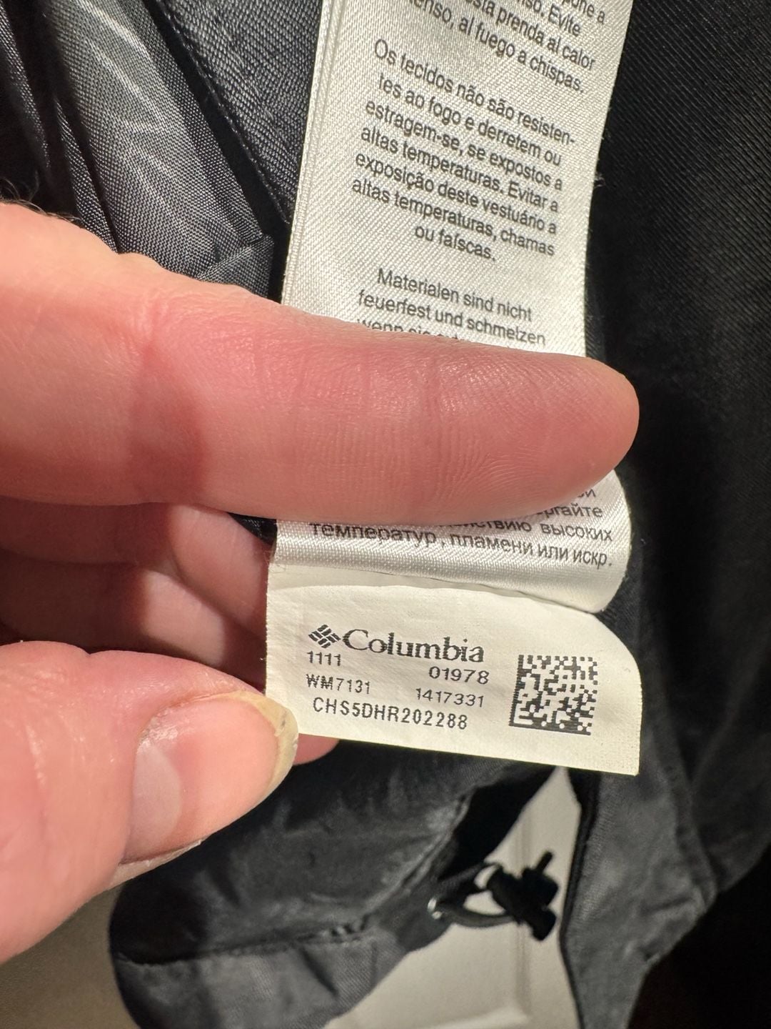 Columbia Omni-Tech Winter Jacket Black 18
