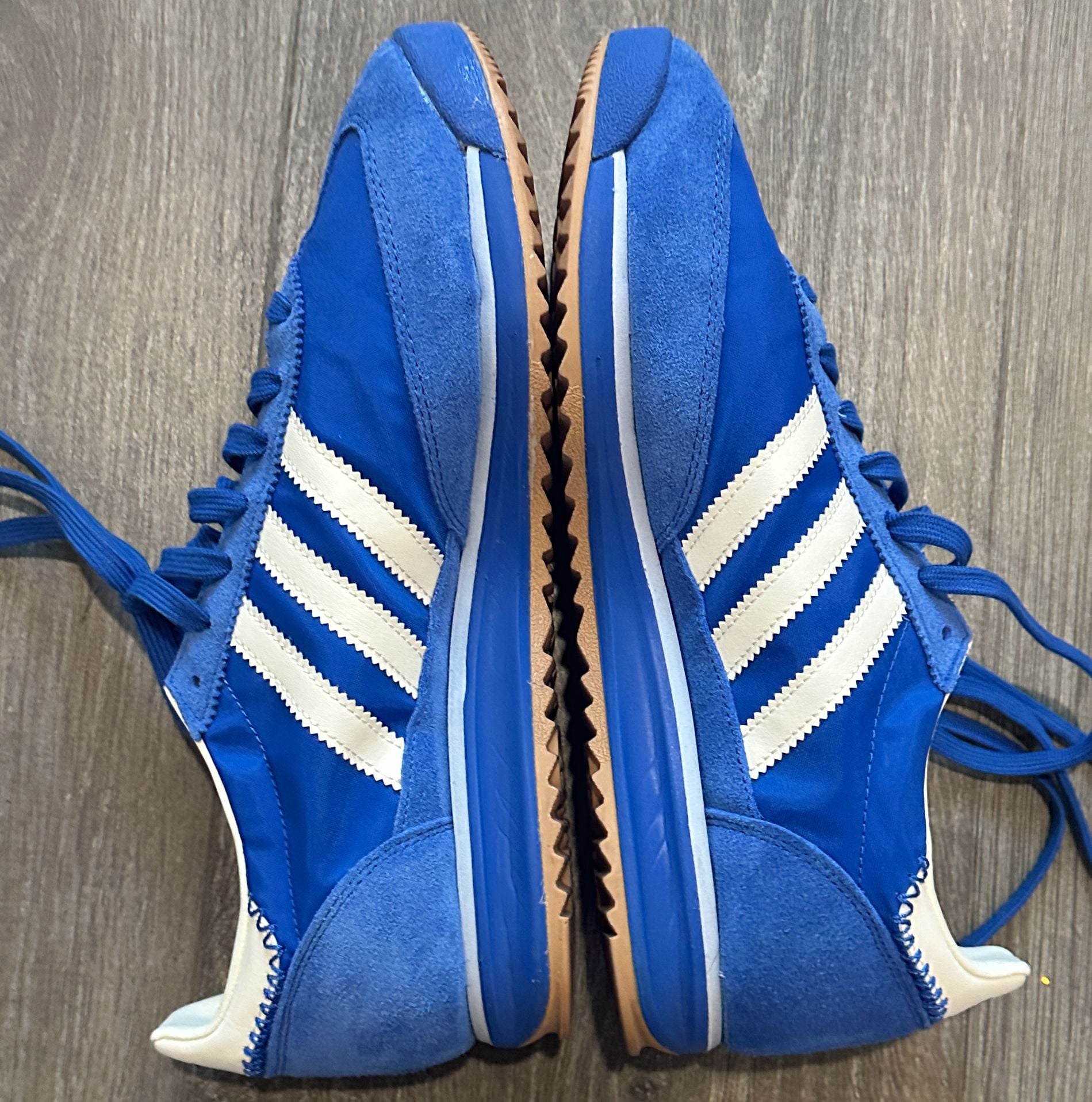 Adidas SL 72 Blue White Sneakers, Men’s 9.5 6