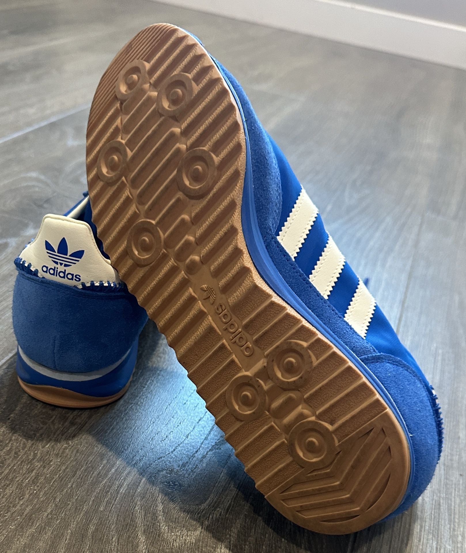 Adidas SL 72 Blue White Sneakers, Men’s 9.5 5