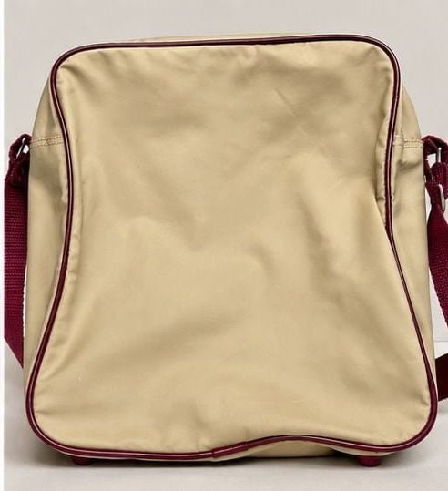 Atlantic Philadelphia Phillies Vintage Shoulder Bag Tan Maroon 3