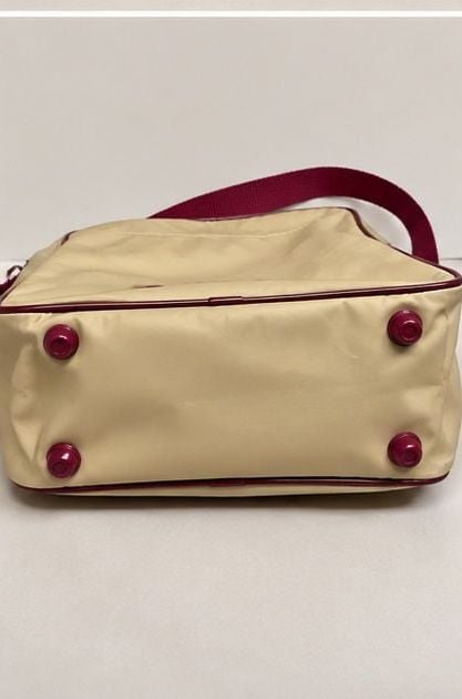 Atlantic Philadelphia Phillies Vintage Shoulder Bag Tan Maroon 7