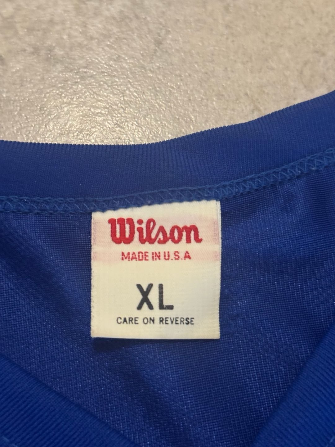 Vintage Wilson Florida Gators Football Jersey Size XL/50 Blue #7 3