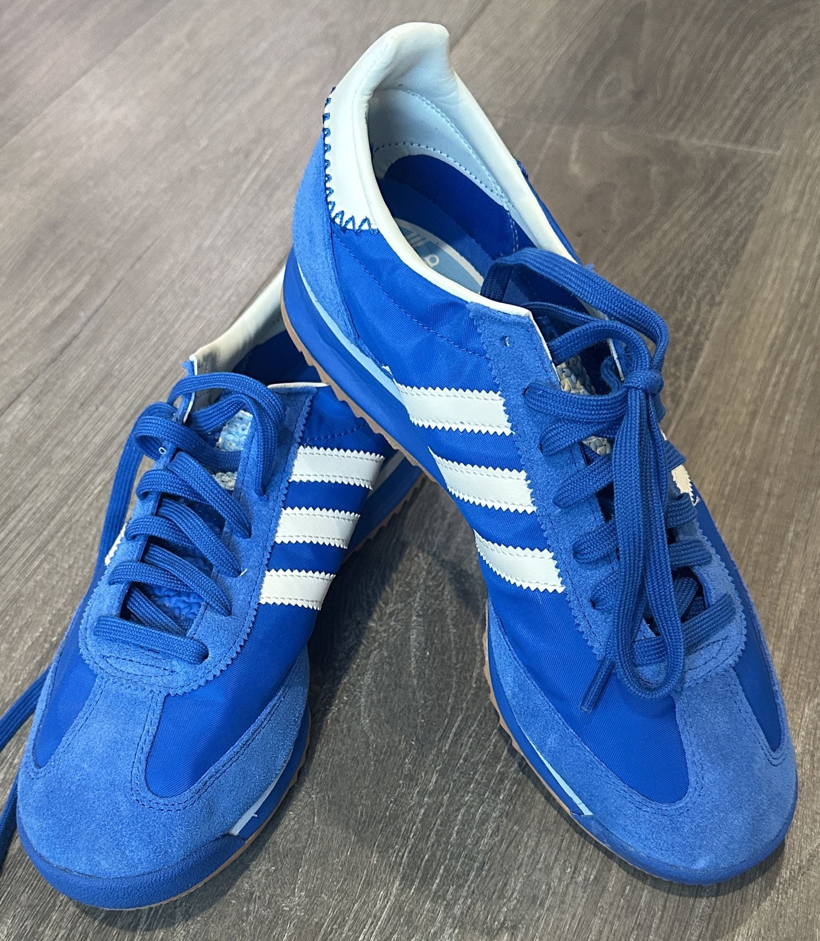 Adidas SL 72 Blue White Sneakers, Men’s 9.5 2