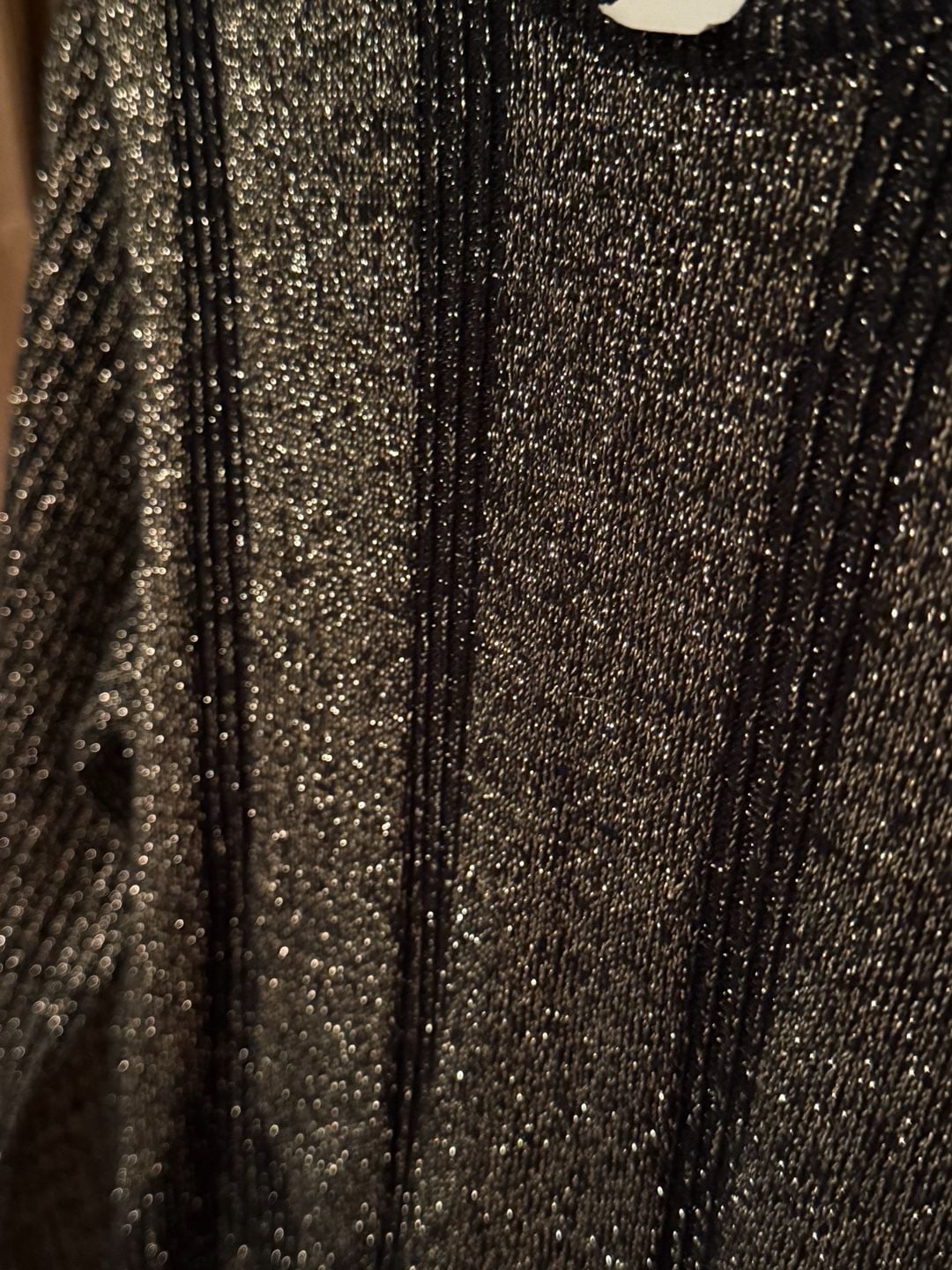 Norton McNaughton Metallic Sweater Size M Black Gold Lurex 6