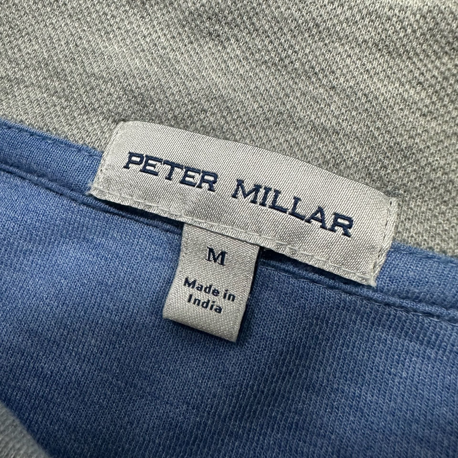Peter Millar Quarter Zip Pullover Sweater Golf Performance Casual Medium 3