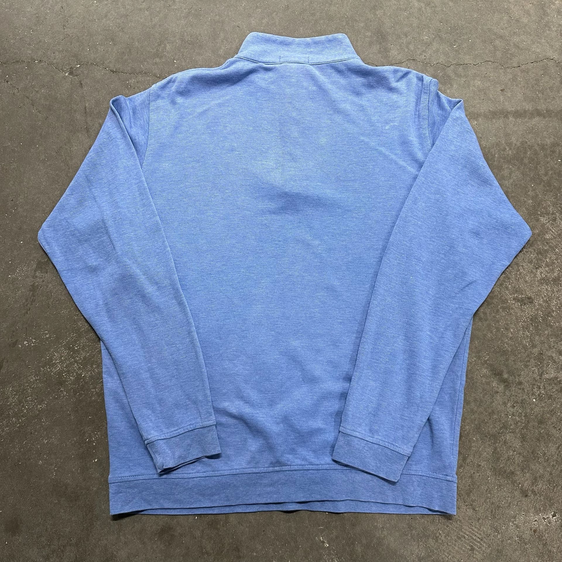 Peter Millar Quarter Zip Pullover Sweater Golf Performance Casual Medium 4