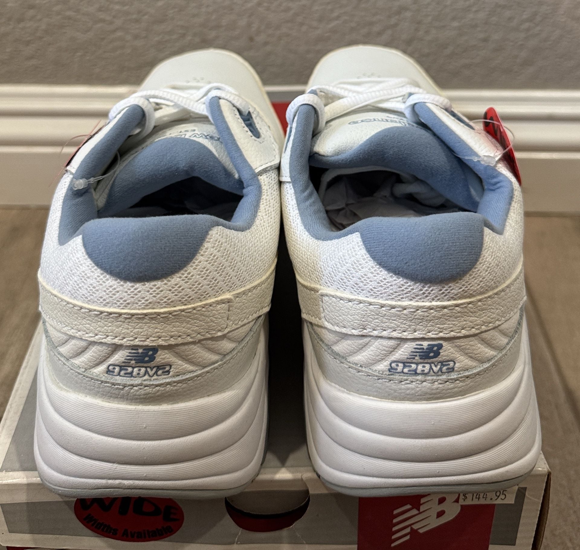 Brand new women shoes New Balance 928v2 Size 7 2E XWide White Walking Shoes 4
