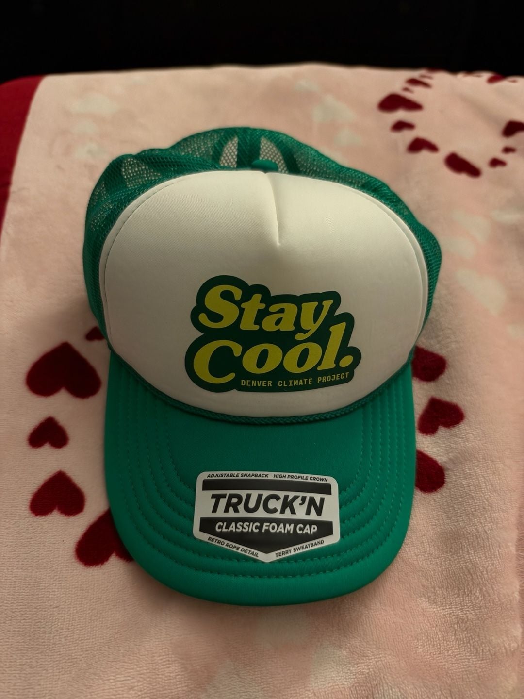 Truck'N Stay Cool Denver Climate Project Trucker Hat Green 2