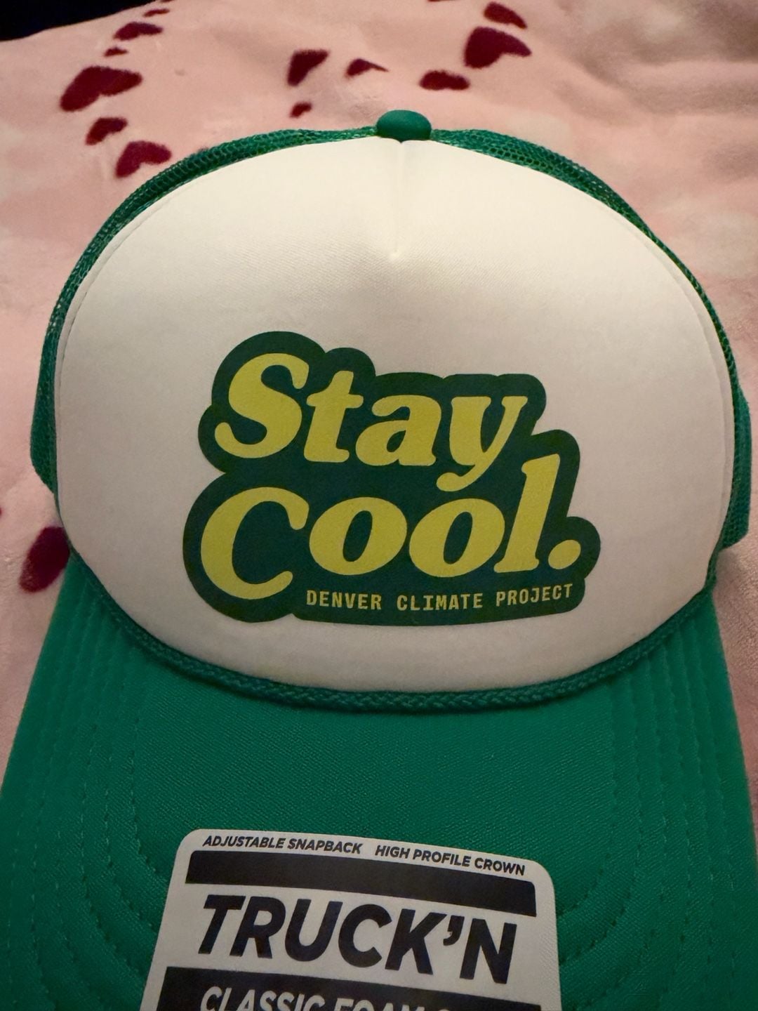 Truck'N Stay Cool Denver Climate Project Trucker Hat Green 5