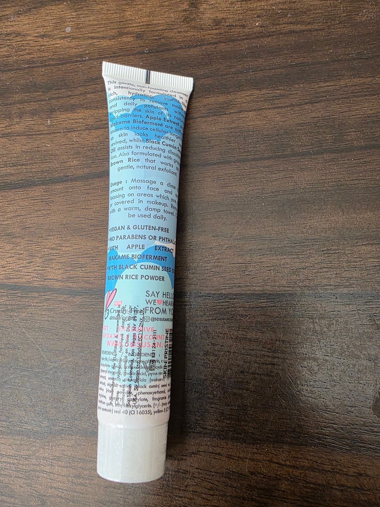 New So Susan Cosmetics Skin Pristine Makeup Melting Cream Cleanser 2