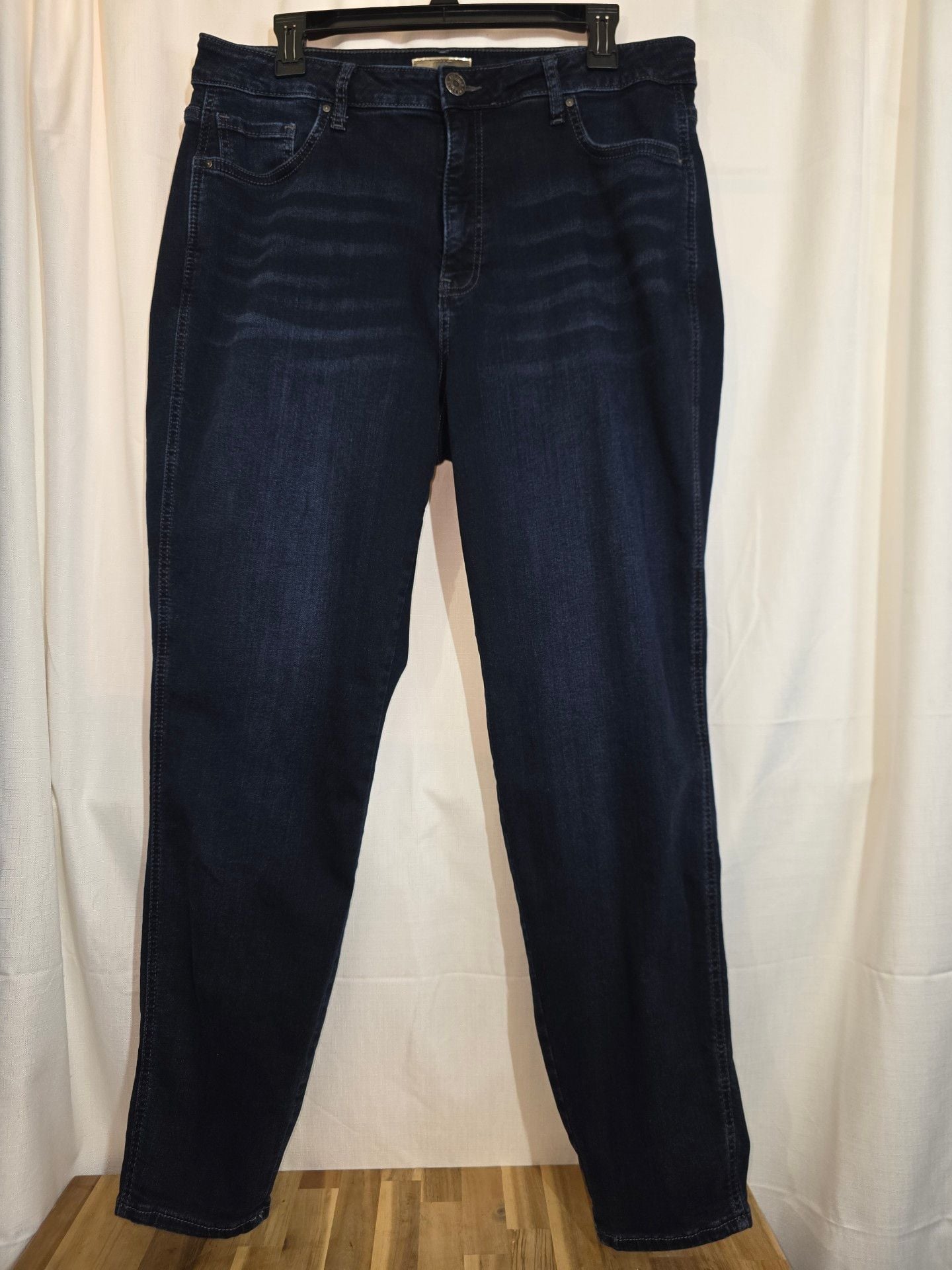 KUT from the Kloth Jeans Size 14w Dark Wash Slim Straight 2