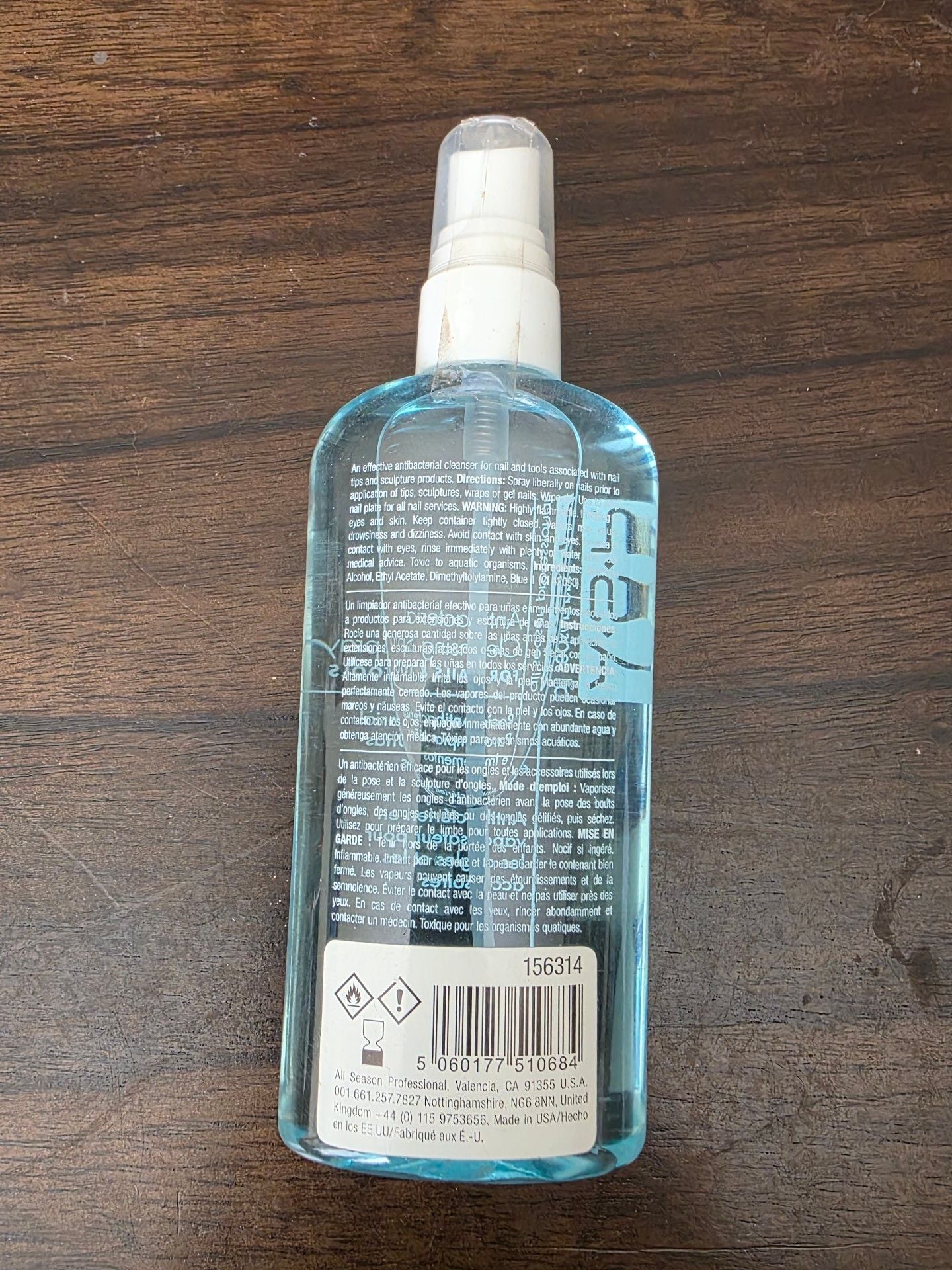 New Sealed ASP All Season Professional Antibacterial Cleansing Spray 4 fl oz 2