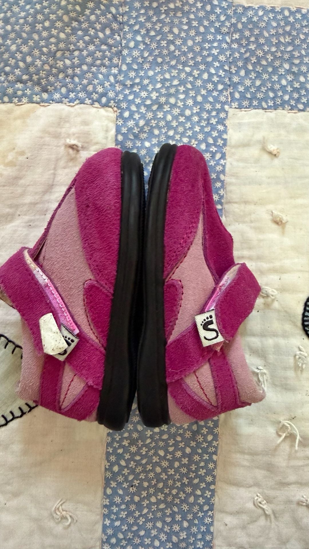 Little Soles Pink Leather Shoes 5