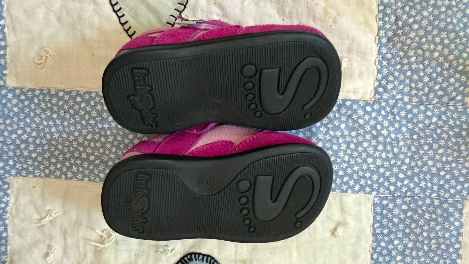 Little Soles Pink Leather Shoes 6