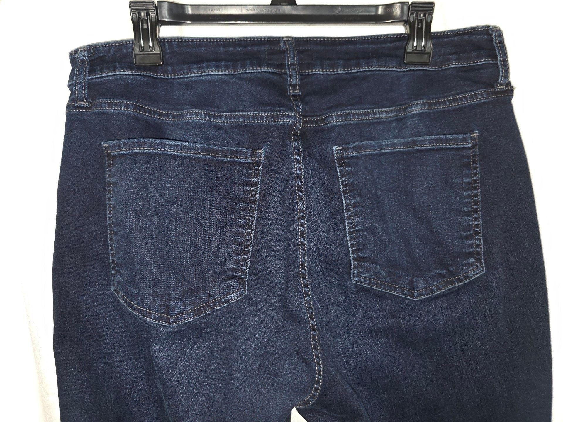 KUT from the Kloth Jeans Size 14w Dark Wash Slim Straight 11