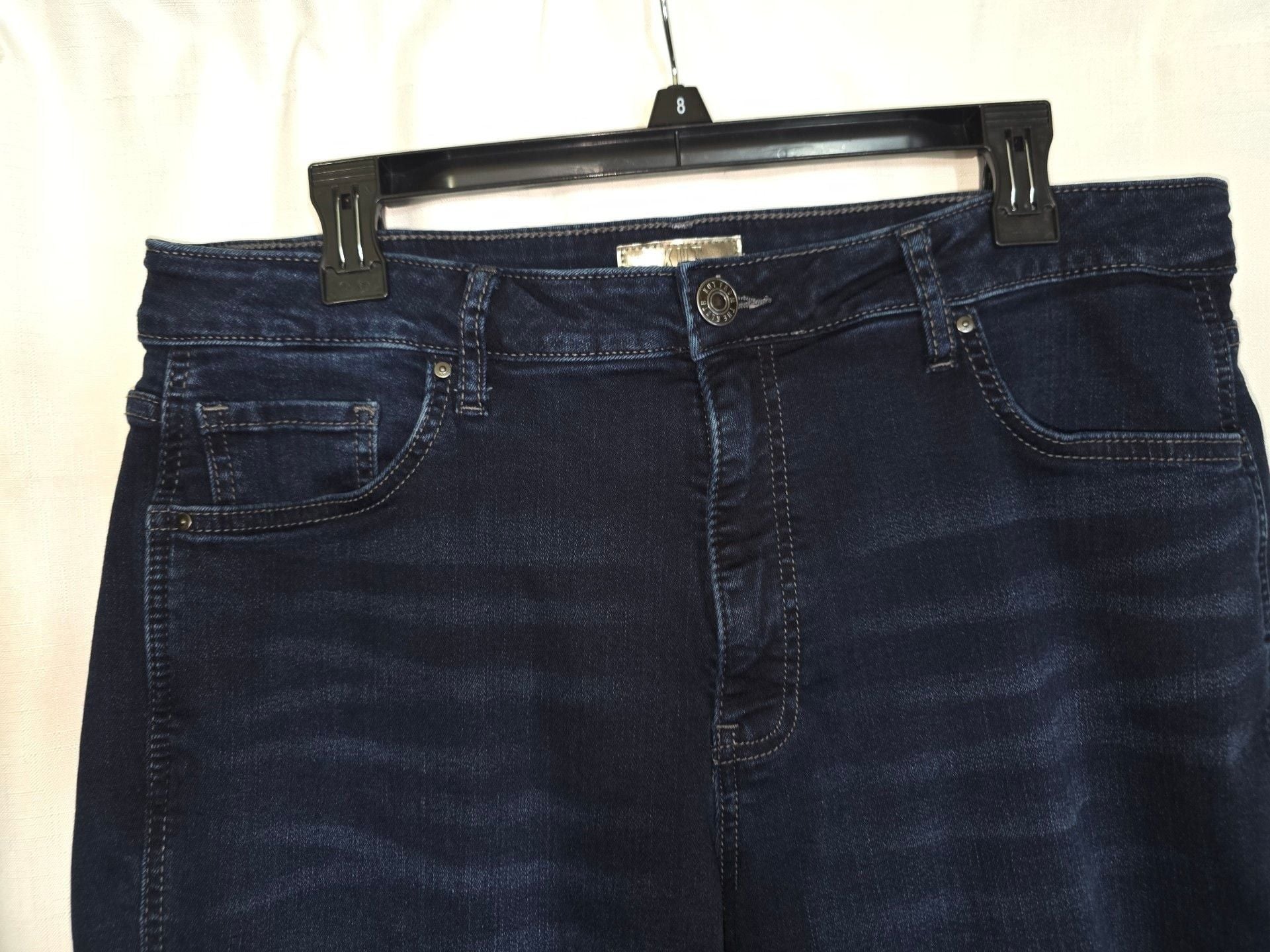 KUT from the Kloth Jeans Size 14w Dark Wash Slim Straight 12