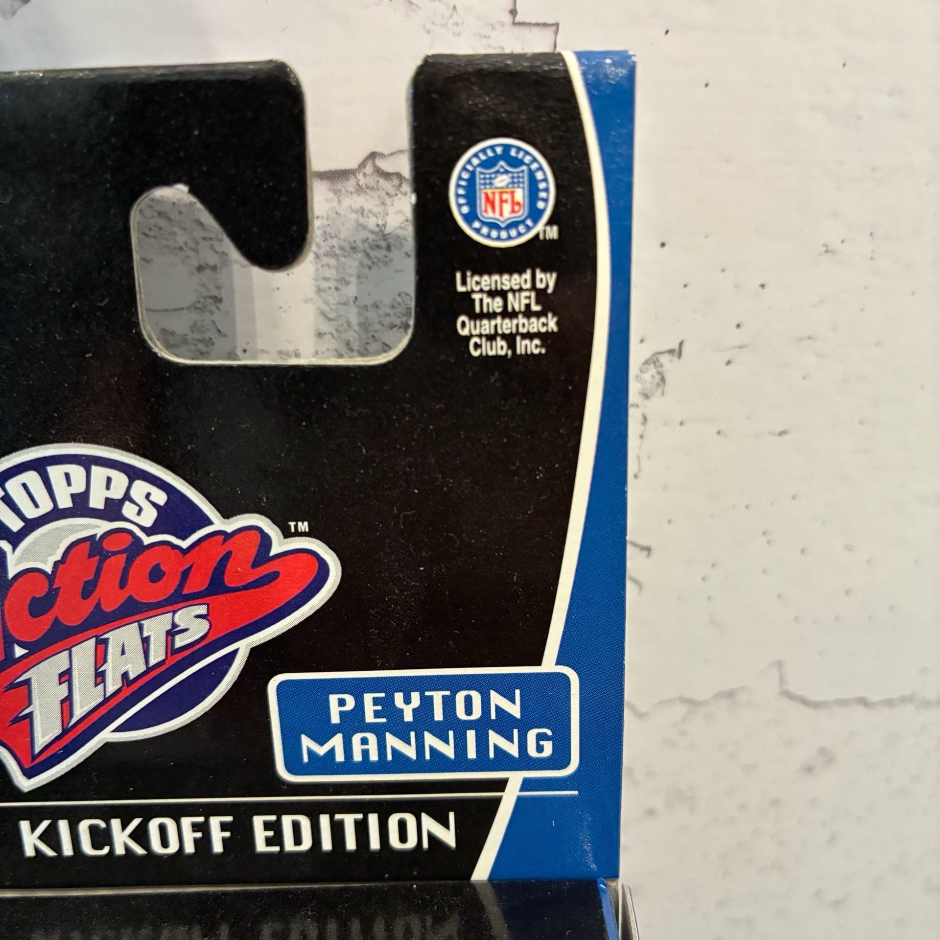 VtgTopps Action Flats Peyton Manning Kickoff Edition Figure And Card 2