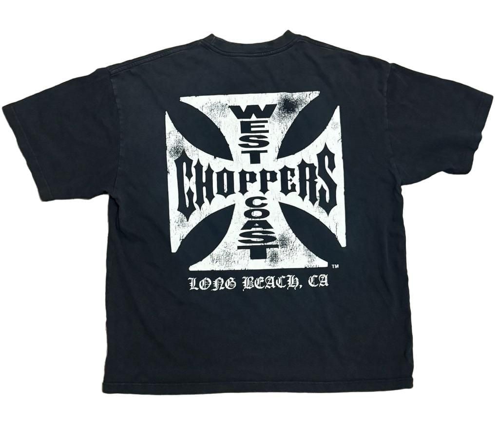 West Coast Choppers T-Shirt Size XL Black Iron Cross Graphic 5