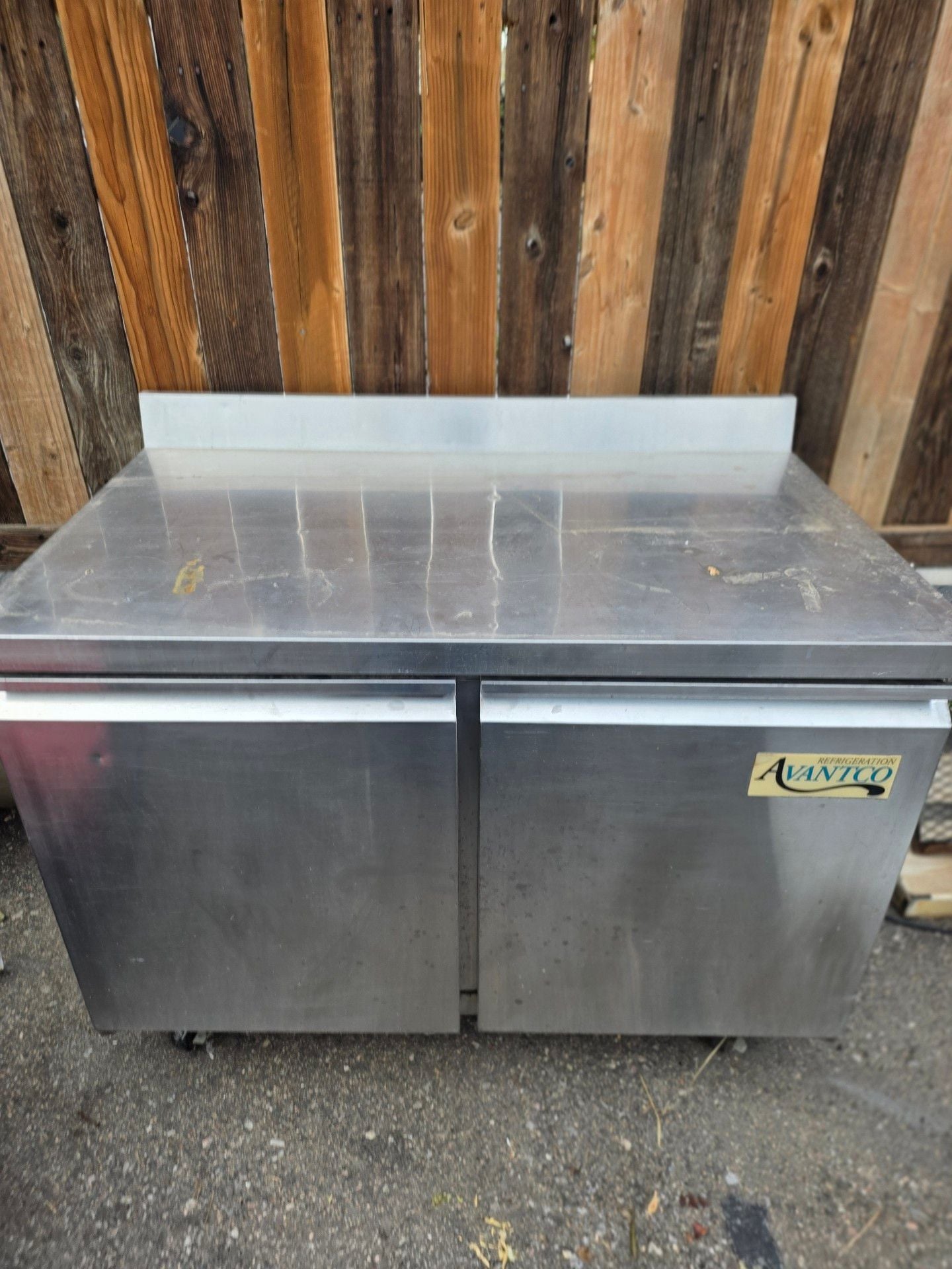 Avantco 178TWT48FHC Worktop Refrigerator Stainless Steel 1
