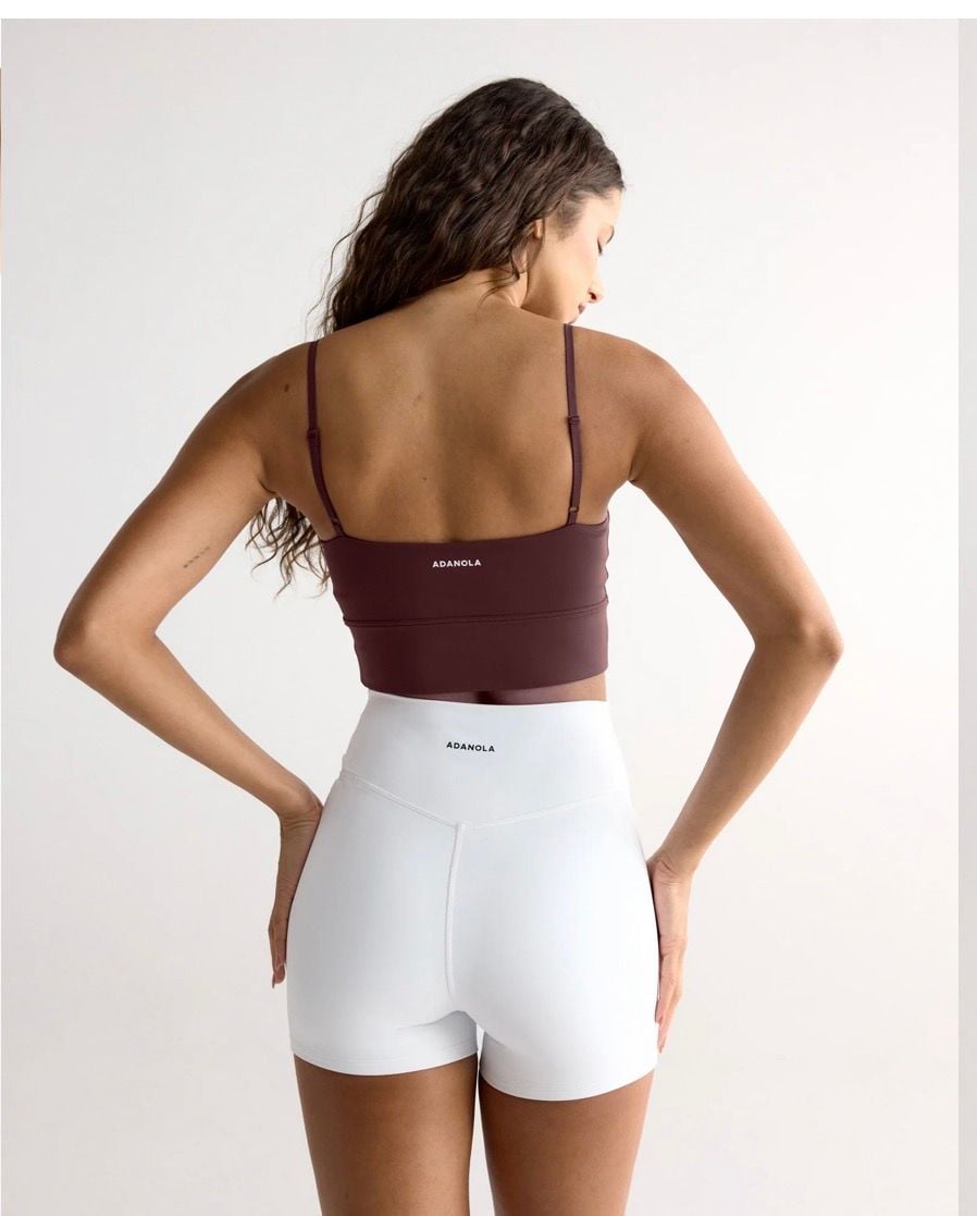 NWT Adanola Ultimate Tank Bra Size XS Burgundy 3