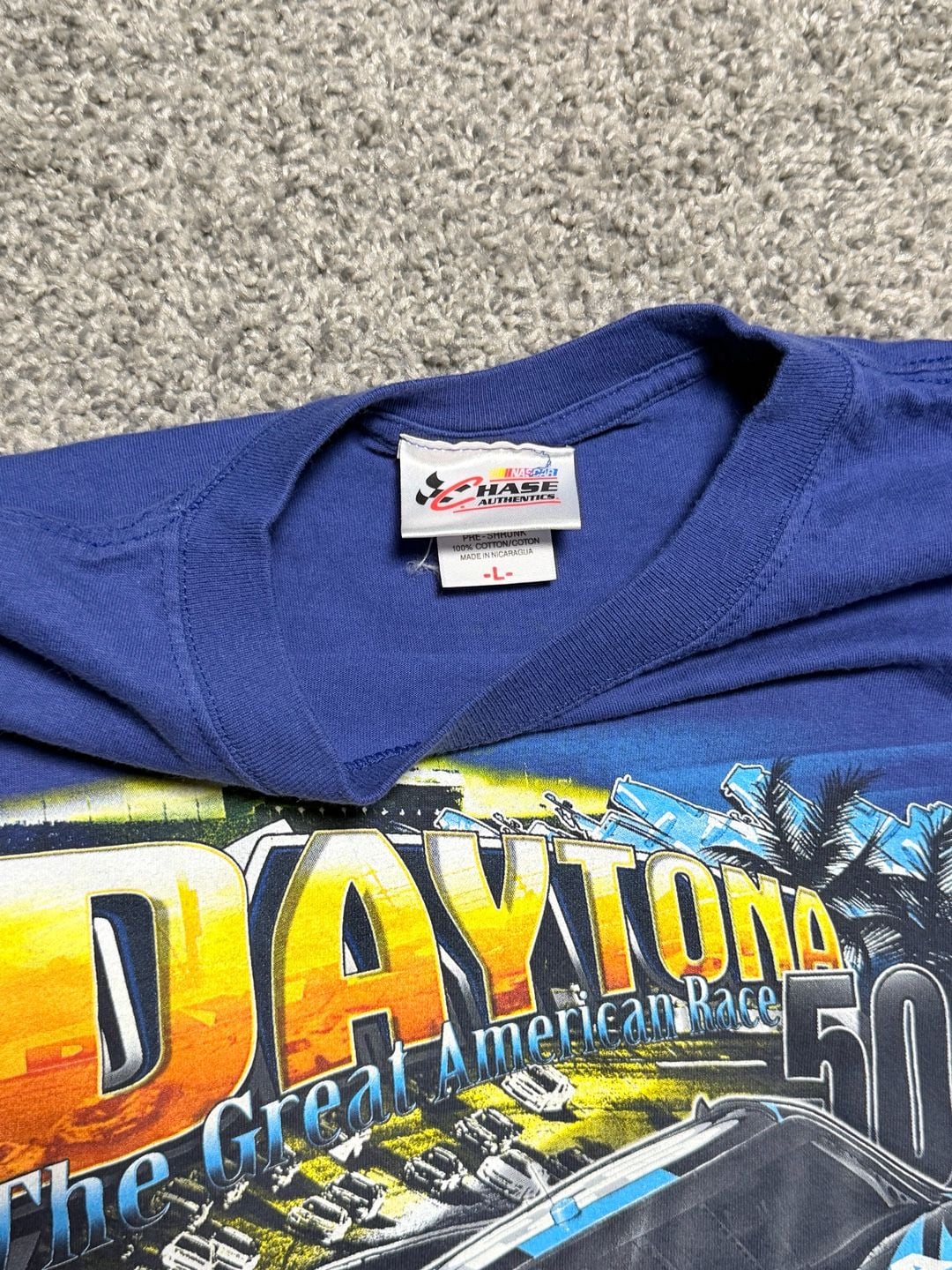 Chase Authentics Daytona 500 nascar graphic tee 3