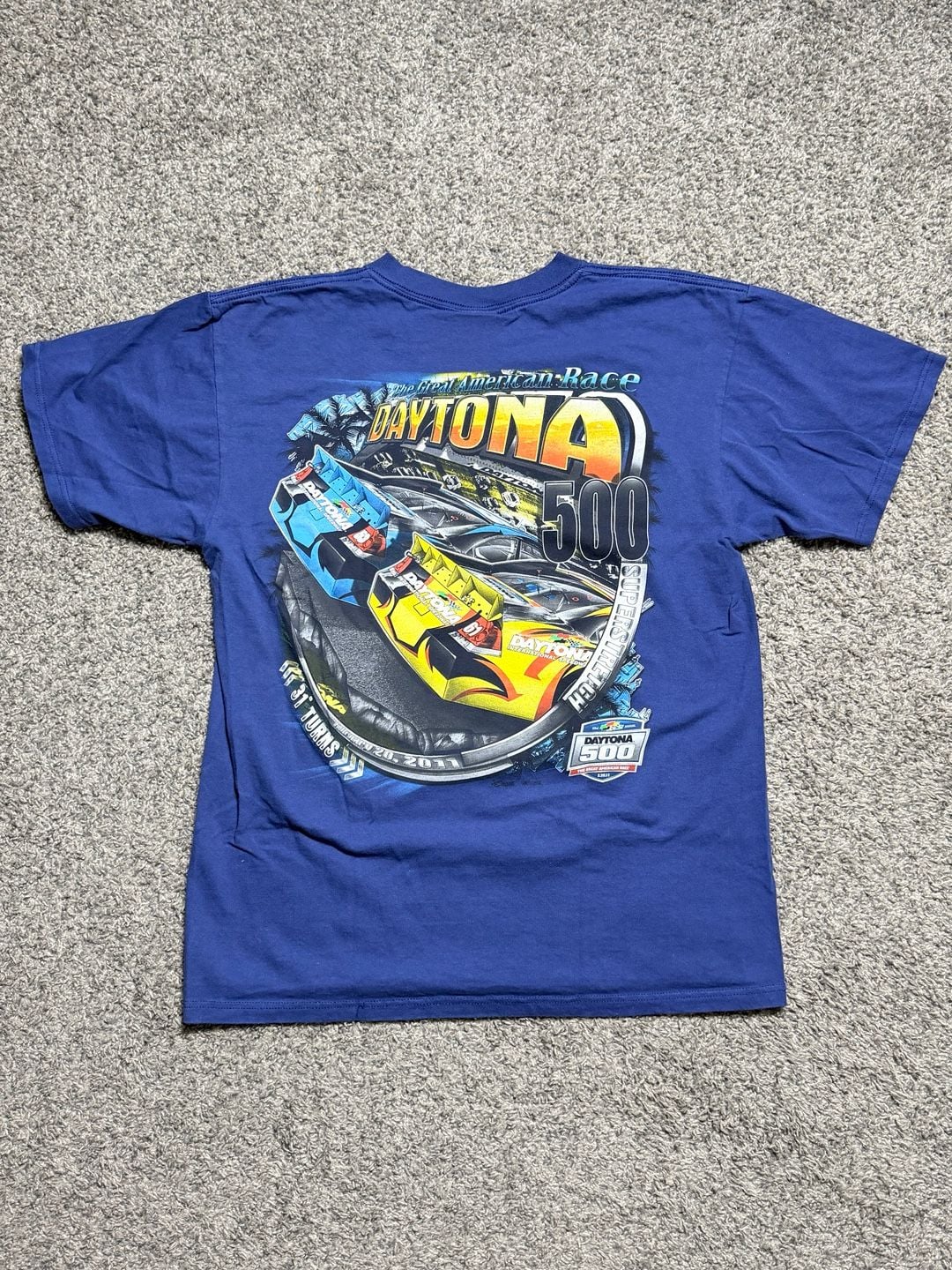 Chase Authentics Daytona 500 nascar graphic tee 4