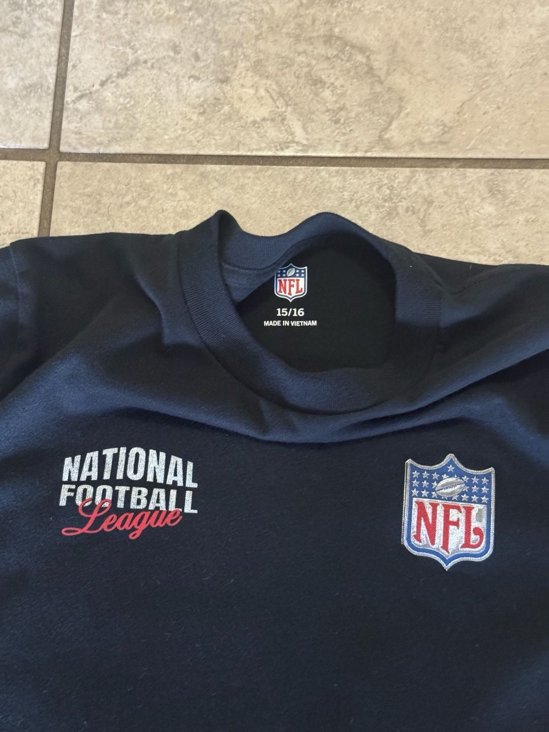 NFL National Football League T-Shirt Black Graphic Tee 3